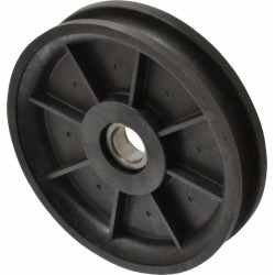 Bearing 6203-2RS,17mm, 3.05" 3/8" Round Belt Pulley Roller , 10pcs/box