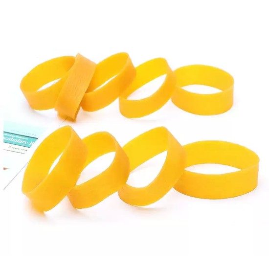 ID 72mm x W 20mm , Rubber Band ,Long Strip Large ,50pcs/pkt