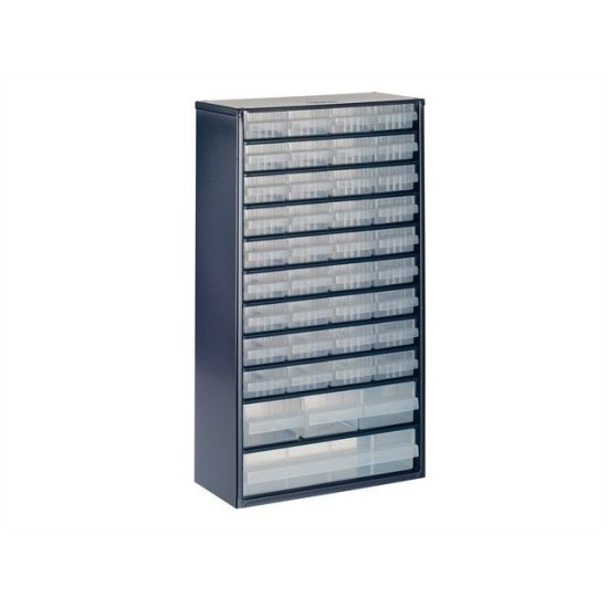 1240 , RAACO ,552 x 306 x 150 ,Cabinet with 40 assorted drawers. 36x150-01. 3x150-02 and 1x150-03. 