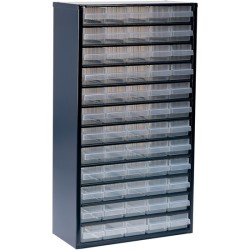 1260-00 , RAACO ,552mm x 306mm x 150mm ,Cabinet with 60 assorted drawers.Non ESD