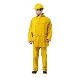 XXL Yellow ,Heavy Duty Visibility Rainsuit