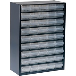 945-00 , RAACO ,417mm x 306mm x 150mm ,Cabinet with 45 assorted drawers.Non ESD