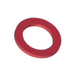 Red Colour Fibre Washer ,OD 18mm  X 11.5mm X H 2mm X Width 3.5mm ,500pcs/pkt