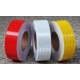 White Safety Reflective Tape (HIP Sticker), 2" x 50m