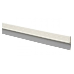 PVC Sweep Seal ,White ,Total Length 915mm ,Seals gaps to 19mm