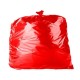 755,LDPE , RED COLOUR PLASTIC BAG 0.05mm X38" X 57" ,MOQ:8000pcs/bag