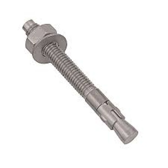 M10 X 90 Length , Chrome Heavy Duty Raw Plug