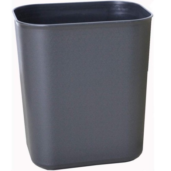 275mm(W) X 210mm(D) X 315mm(H) ,Fire Resistance Room Bin ,Black