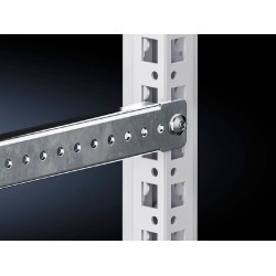 H25mm X Length 490mm,Screw Hole ID 75mm X 4.5mm,Rittal , TS4596000 - Support Strip for VX, TS, SE, TP, AX , 20pcs/pkt