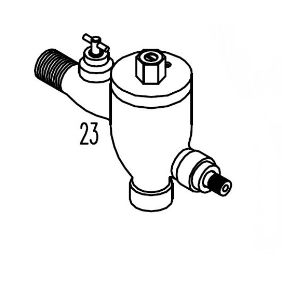 RL FU-102RGD, urinal manual flush valve, CY 