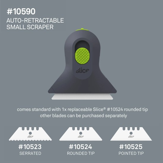 10590, Slice Auto-Retractable Small Scraper 