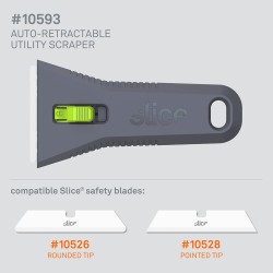 10593, Slice Auto-Retractable Utility Scraper 