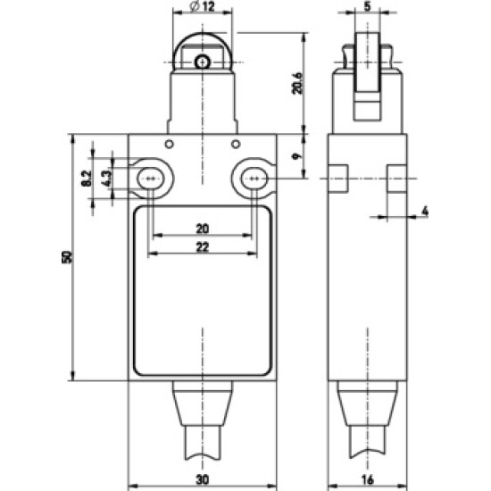 EX 14 R 2O-10M  ,Steute Position Switch With safety funtion