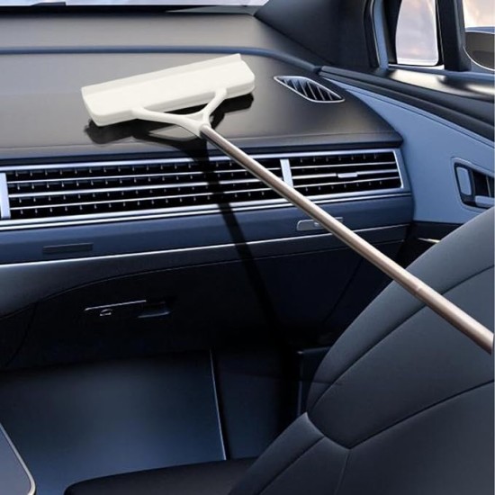 190mm Glass Window Cleaner Squeegee, 52cm-160cm Handle