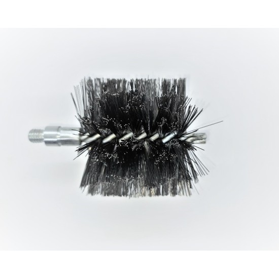 1/2" X12g X1/2" male thread ,44mm total length holder, brush OD 100mm X length 80mm steel brush,D.S.BRUSH 