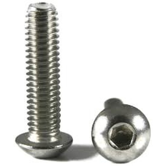 1/4 - 20 x 1" ,SUS BUTTON CAP SCREW