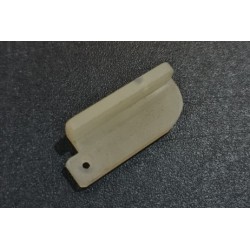 L White Derlin  Sensor Bracket ,45mm X 18.5mm X 6.4mm X 13.4mm