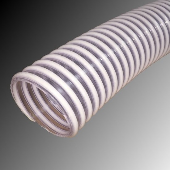 Thickness 5.5mm,ID 76mm,OD 87mm, Clear PVC  Suction Hose ,PSU 1075, 50mtrs/roll