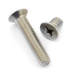 SUS CSK Machine , M3 X 0.5 X 6mm Length Screw