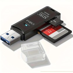 2 in 1 Card Reader USB 3.0 Memory Cards Support SD TF Card high-speed transmission mobile computer flash disk Adapte