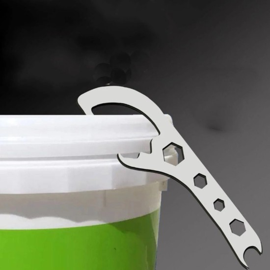 8" SUS Bucket DrumcOpener, Metal Hand Tools Lids Opening Wrenches