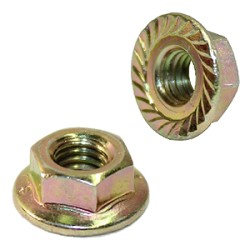 FLANGE NUT , M16 CHROME