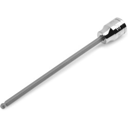 P180 , 3/8 Inch Drive x 3/16 Inch Long Ball End Hex Bit Socket  x5.9 IN Total Length 