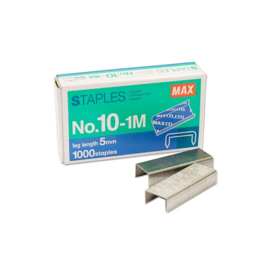 Max bullets 10-1M ,Quatity: 1000 Staples (50 Staples per stick)