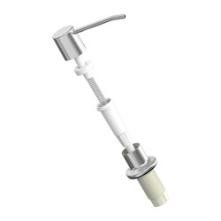 Sink Soap Dispenser Large Flow ABS Pump Head with Extension Tube Hand,Siliconce pipe length: 1.0m