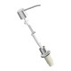 Sink Soap Dispenser Large Flow ABS Pump Head with Extension Tube Hand,Siliconce pipe length: 1.0m