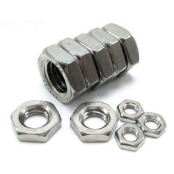 M12 X 1.75 X Thickness 6mm SUS Hex Nut ,100pcs/box