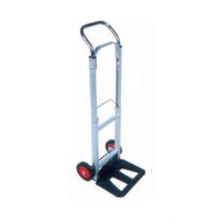 Aluminium Sack Truck ,Loading 90kg ,PU wheel 6"