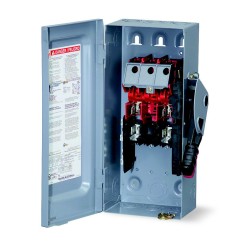 NEMA 1, 30A, 3P, 600VAC ,SQUARE D BY SCHNEIDER ELECTRIC  HU361  FUSE SWITCH 