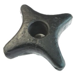 M16 X 3" X 3/4" STEEL KNOB , THREAD 30mm Length 