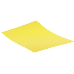 Yellow Plastic Shim, 457mm x 305mm x 0.51mm ,8pcs/pkt
