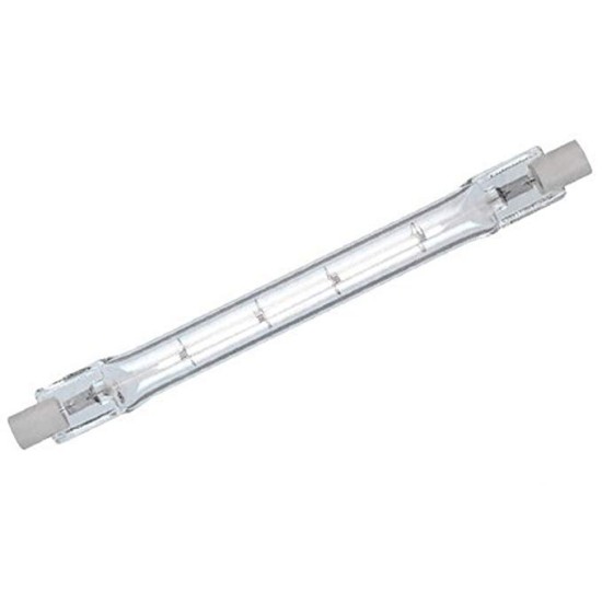 Halogen 120V, 500W (warm color) , length 118mm 