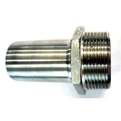 1/2"  x 2" x 21.5 Hose SUS 304 K.C.Nipple