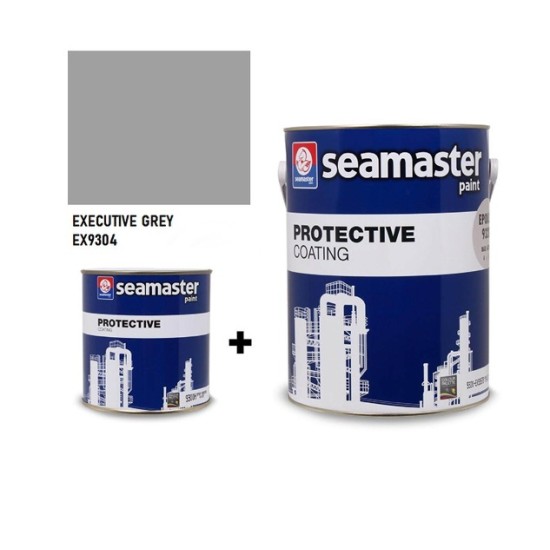 Seamaster protective coating, 9304, Executive Grey (5 lit) ,9300 ,Interior ,4 litres Base + 1 litre Hardener