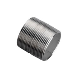 1/2" X 1" Length SUS Full Thread Nipple , BSPT 14g