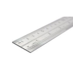 6"/15mm SUS Ruler , Japan EK