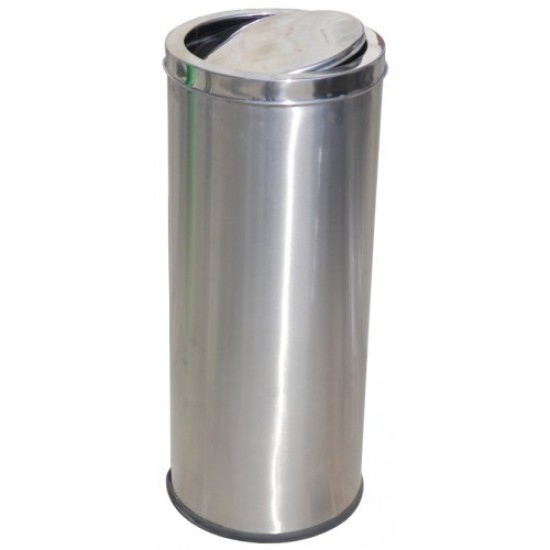 S/S ROUND RUBBISH BIN EVERSHINE 73LIT