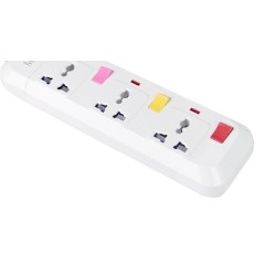 1 WAY 5 GANG EXTENTION SOCKET C/W 2MTR W/SURGE PROTECTOR