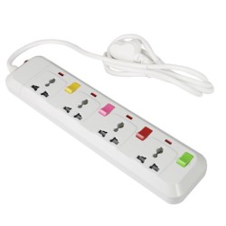 1 WAY 4 GANG X 6MTR CABLE SOCKET SET