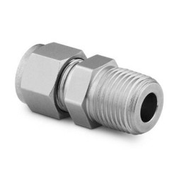DMC12-12N, SS316 Male Conn. 3/4" OD x 3/4" NPT  DMC12-12N, SS316 Male Conn. 3/4" OD x 3/4" NPT