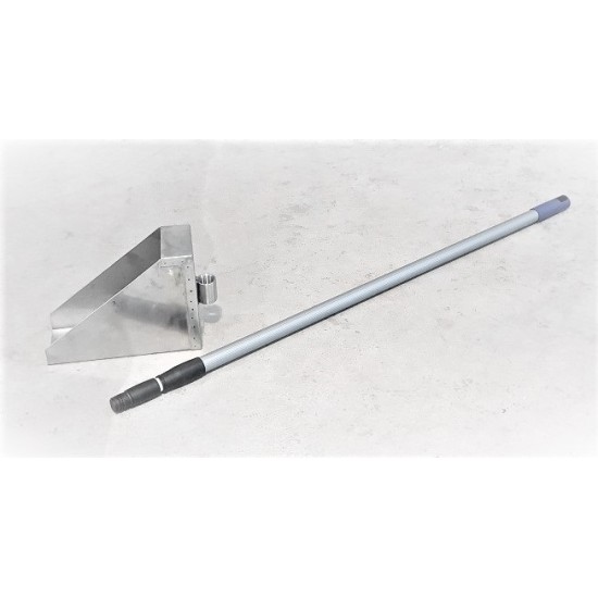 3" Width X 8" Length X 6" Height , 1 1/2" Cover , SUS Scoop with Telescopic 5ft Handle 