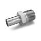 Tube OD ½" X Male Thread ½",Male NPT Thread Adapters 