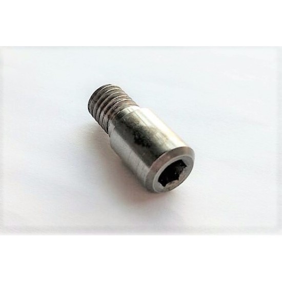 M8 X 1.25 X 8.5mm Thread , M8 X 2.5 Shoulder ,Head OD10mm X 12mm Length , M5 Allenkey