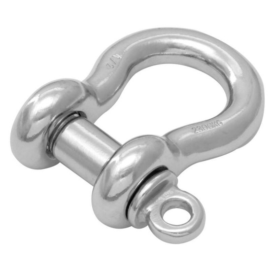 5/8", 3 tons SUS Anchor Shackle ,A19mm ,B27mm , Depth 58mm