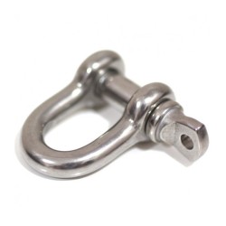 4MM SHACKLER STAINLESS STEEL, Loading= 0.11ton ,B:Dimension= 4mm