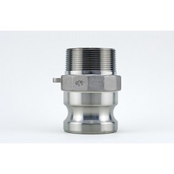 1 1/2" Adaptor Plug Male Thread ,SS 316